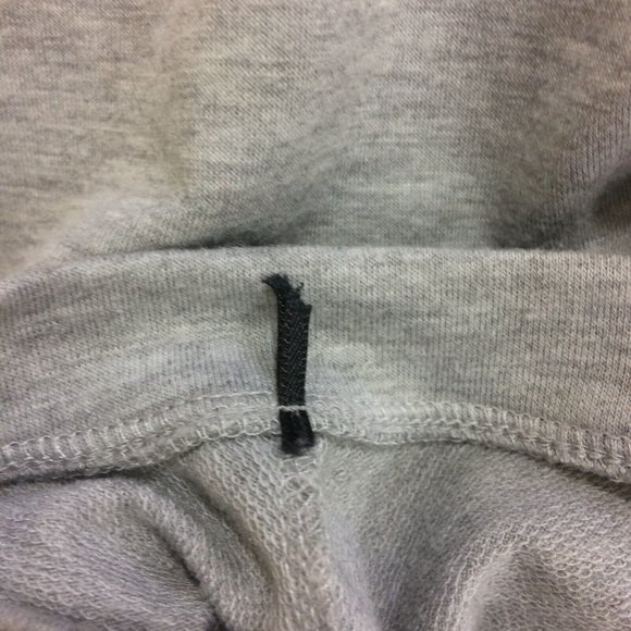 Kiki Women's Shirt Dress Gray Bird Sequin Appliqué Short Balloon Sleeves Medium - Picture 7 of 7